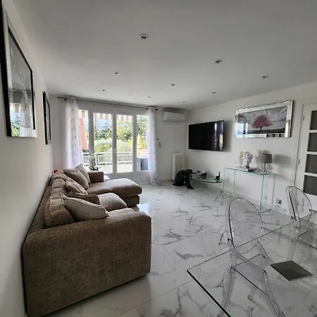 Victoria - Dr Picaud - 3 Pieces Avec Climatisation - 5 Min Des Plages Appartement Cannes
